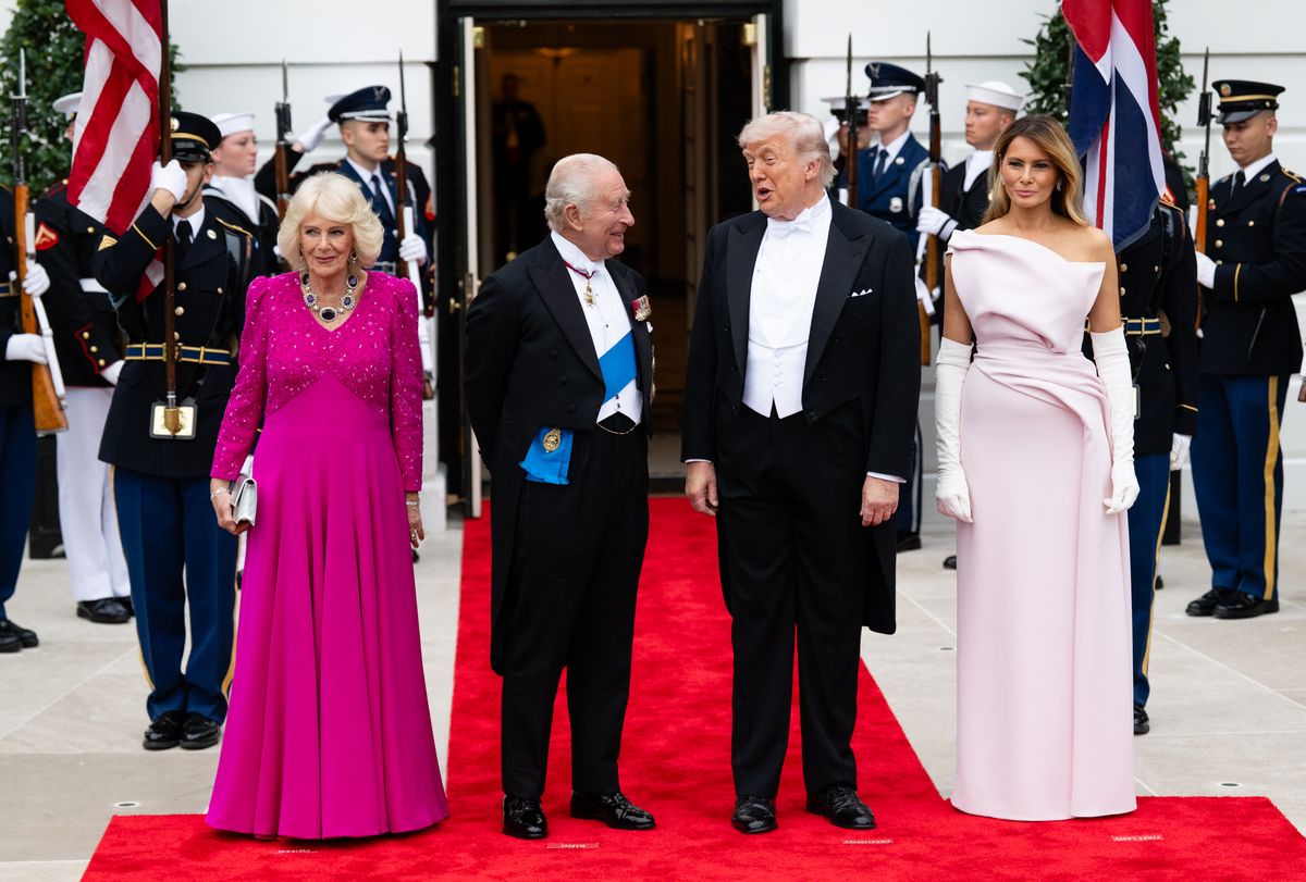 The State Dinner was a white tie affair for the first time since 2007