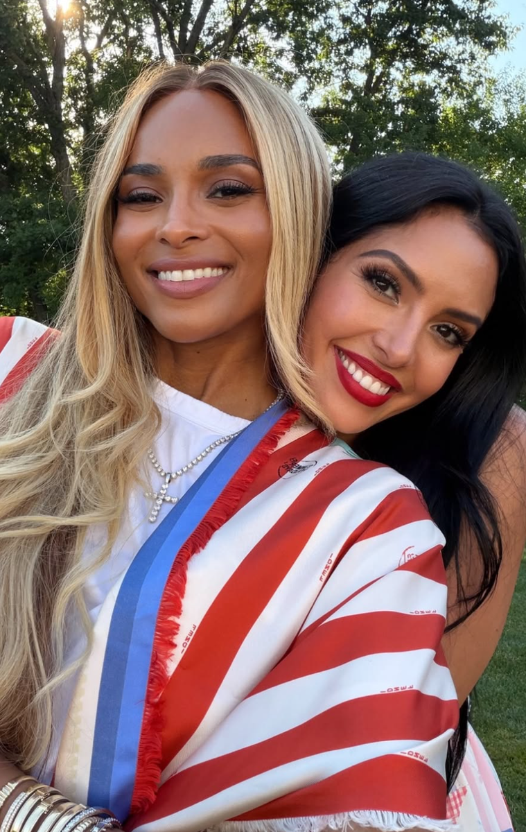 Vanessa Bryant and daughter Natalia Bryant celebrated the Fourth of July with Ciara, Russell Wilson and family, sharing joyful holiday moments.