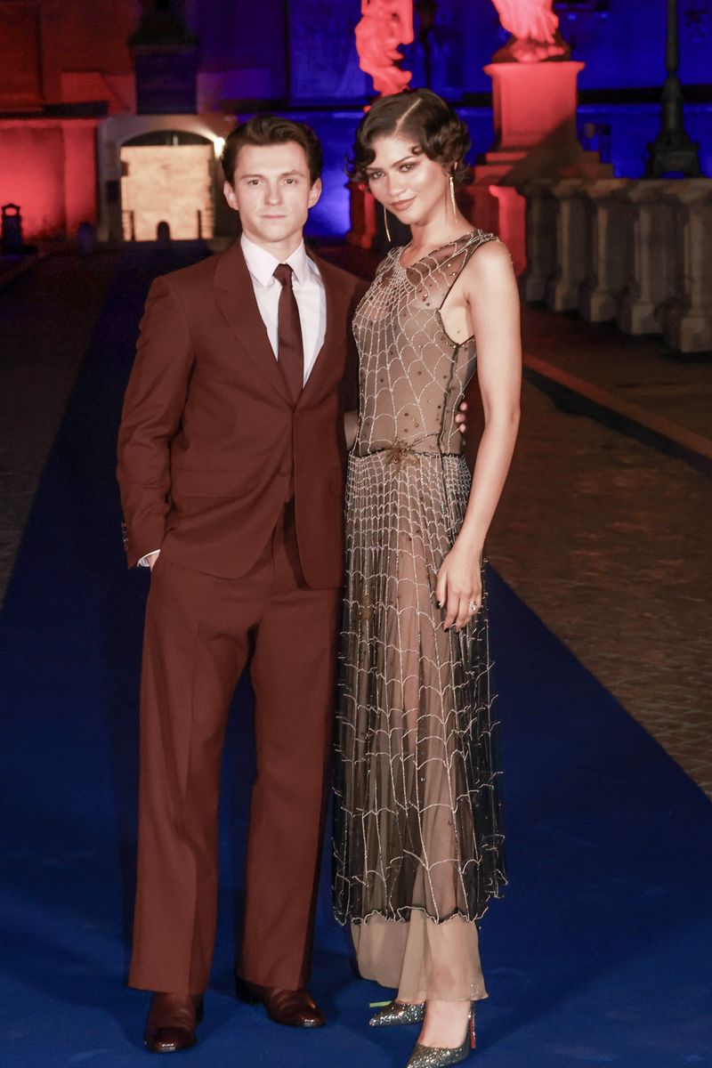 Zendaya wears historic silver spiderweb gown from Giorgio Armani archives at Spider-Man premiere: See her press tour looks