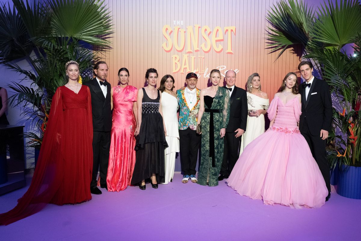 Pierre Casiraghi relatives attended the 2025 rose ball, including his siblings and mother Princess Caroline