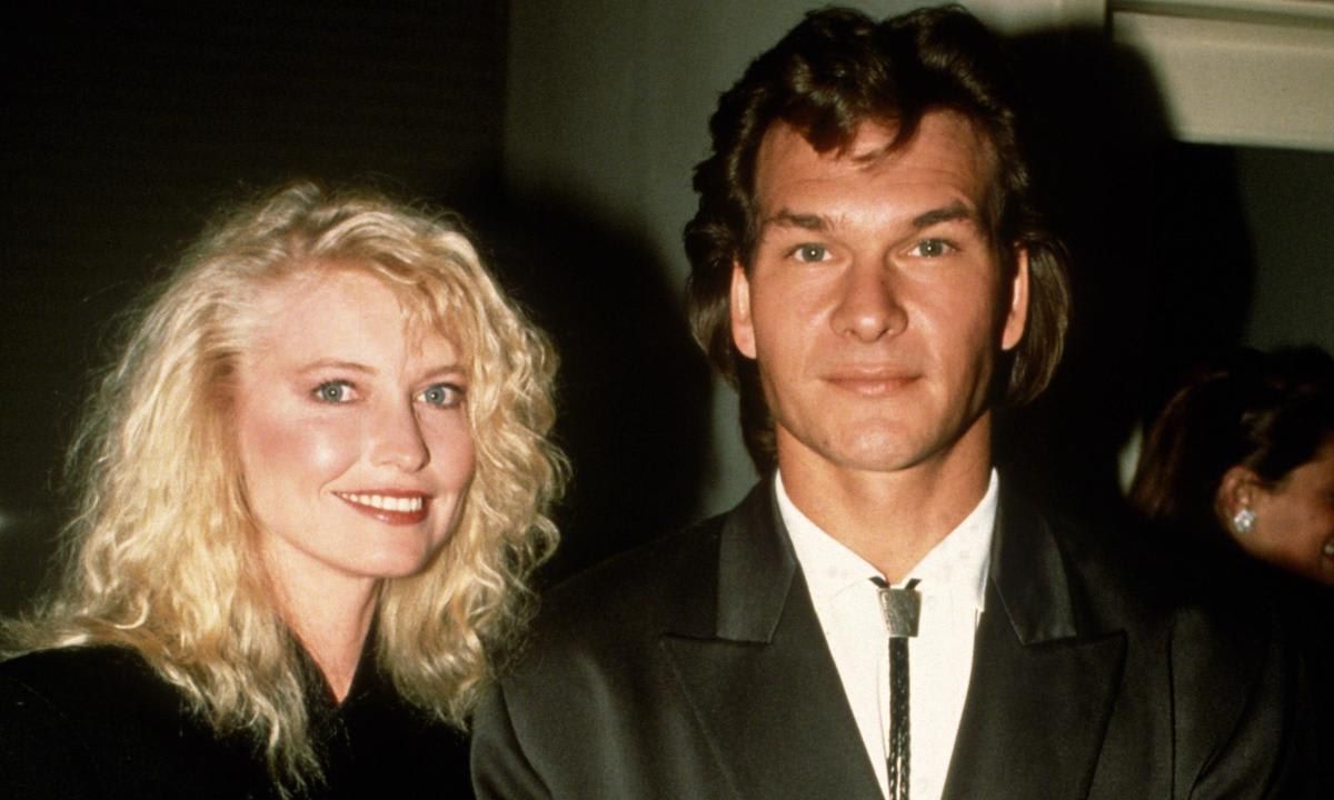 Patrick Swayze and wife Lisa Niemi