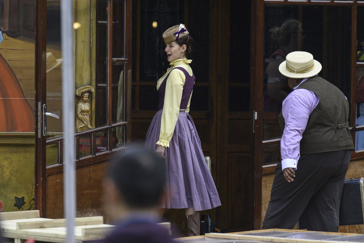 Suri Cruise made her acting debut in Edinburgh