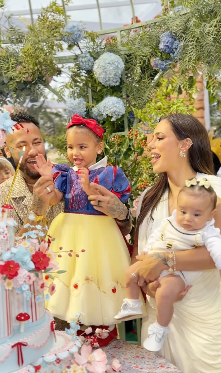 Neymar and Bruna Biancardi throw a fairytale birthday bash for daughter Mavie