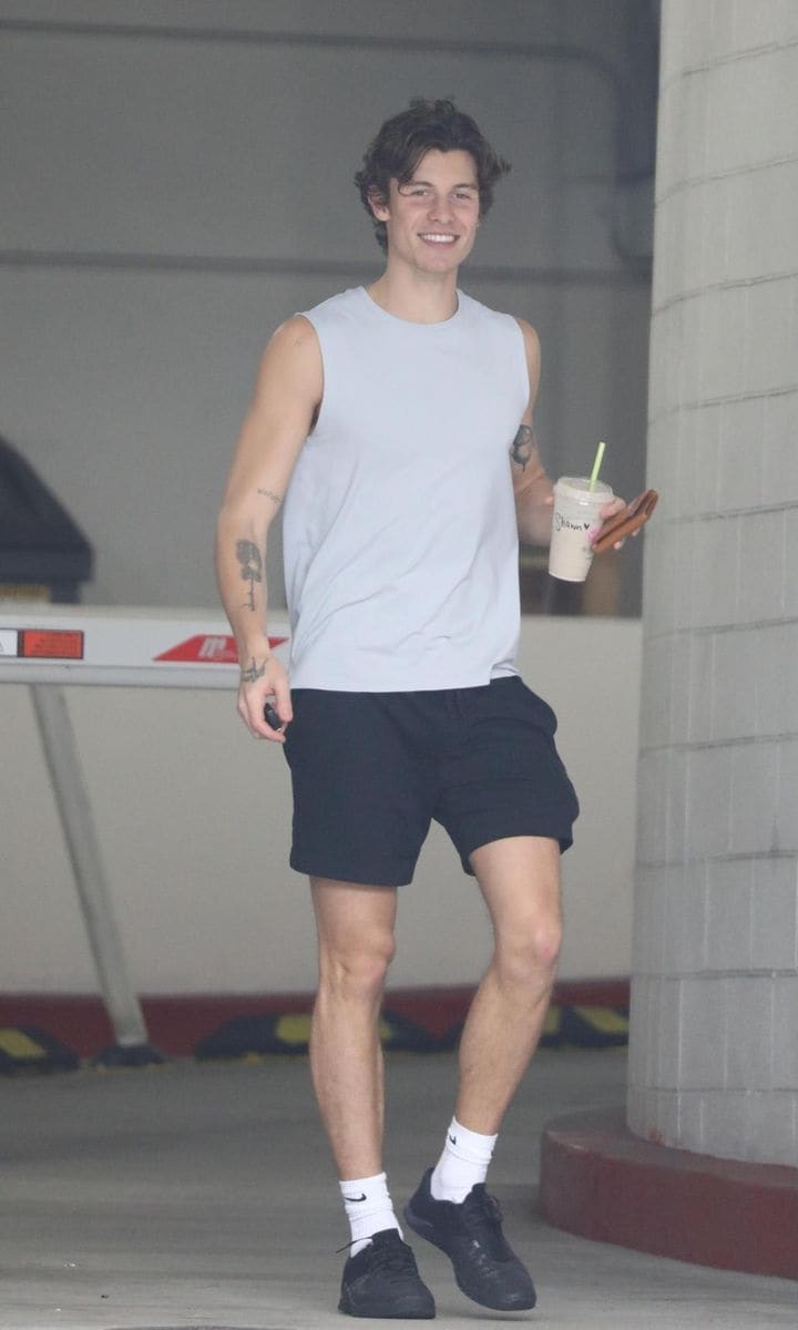 Shawn Mendes workout