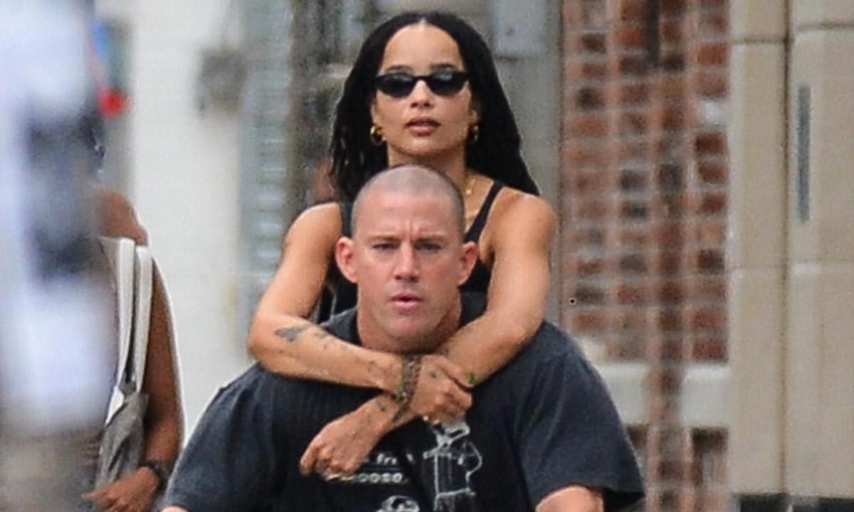 Channing Tatum shared a post mentioning Zoe Kravitz hours before break