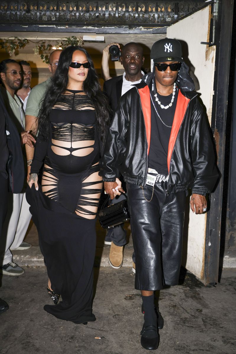 Rihanna continues to redefine maternity style
