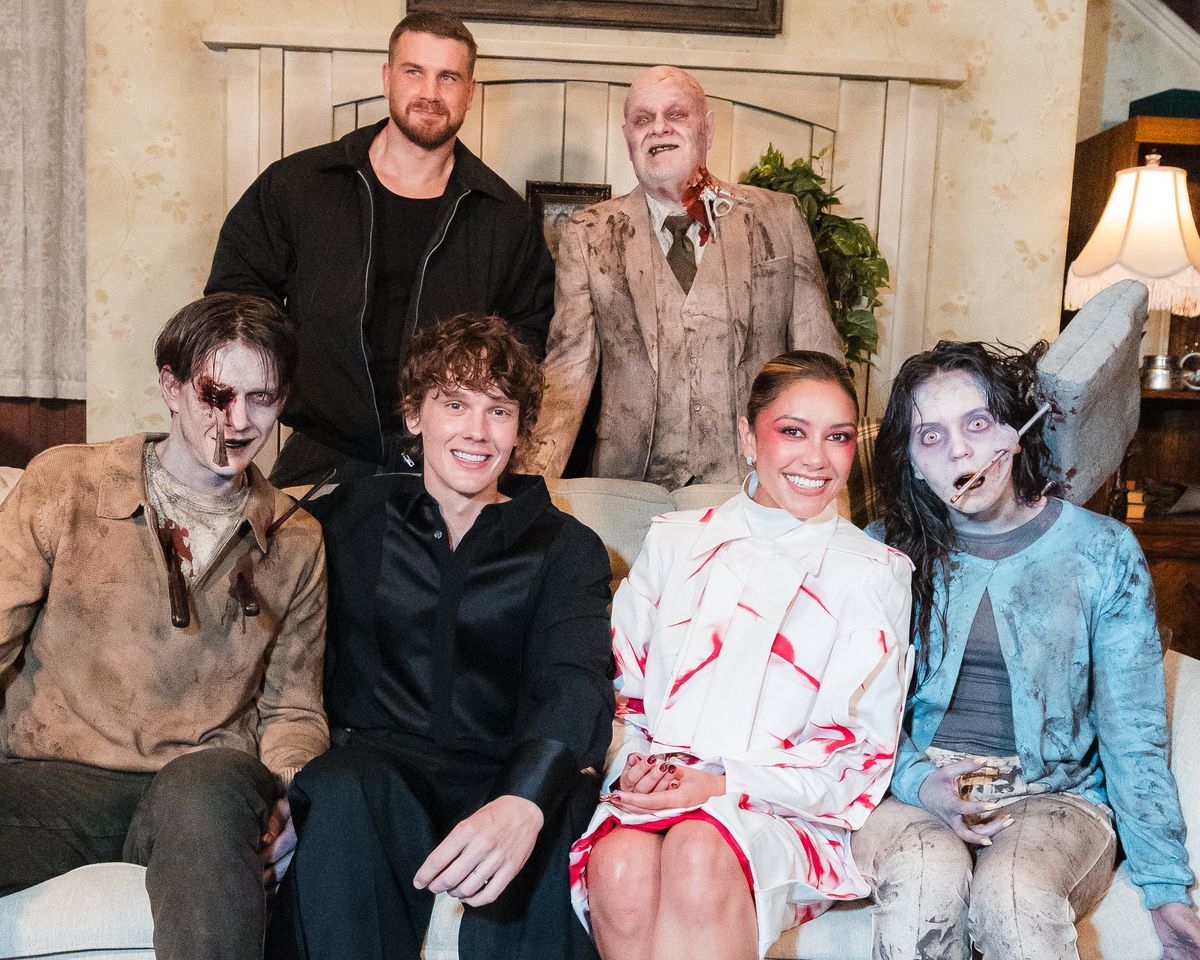 The cast of Evil Dead Burn celebrates the latest installment in the beloved horror franchise.
