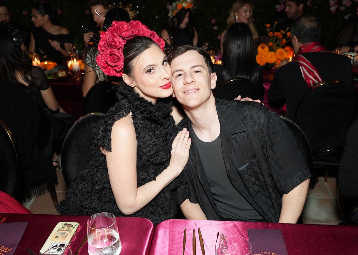 Lele Pons and Guaynaa attend the 2025 Dia De Muertos Gala presented by Lexus, Tequila Don Julio, Nike, DNERO, Calamigos Ranch and Maremoto at The Los Angeles River Center and Gardens on October 30, 2025 in Los Angeles, California.  (Photo by Gonzalo Marroquin/Getty Images for The Dia De Muertos Gala)