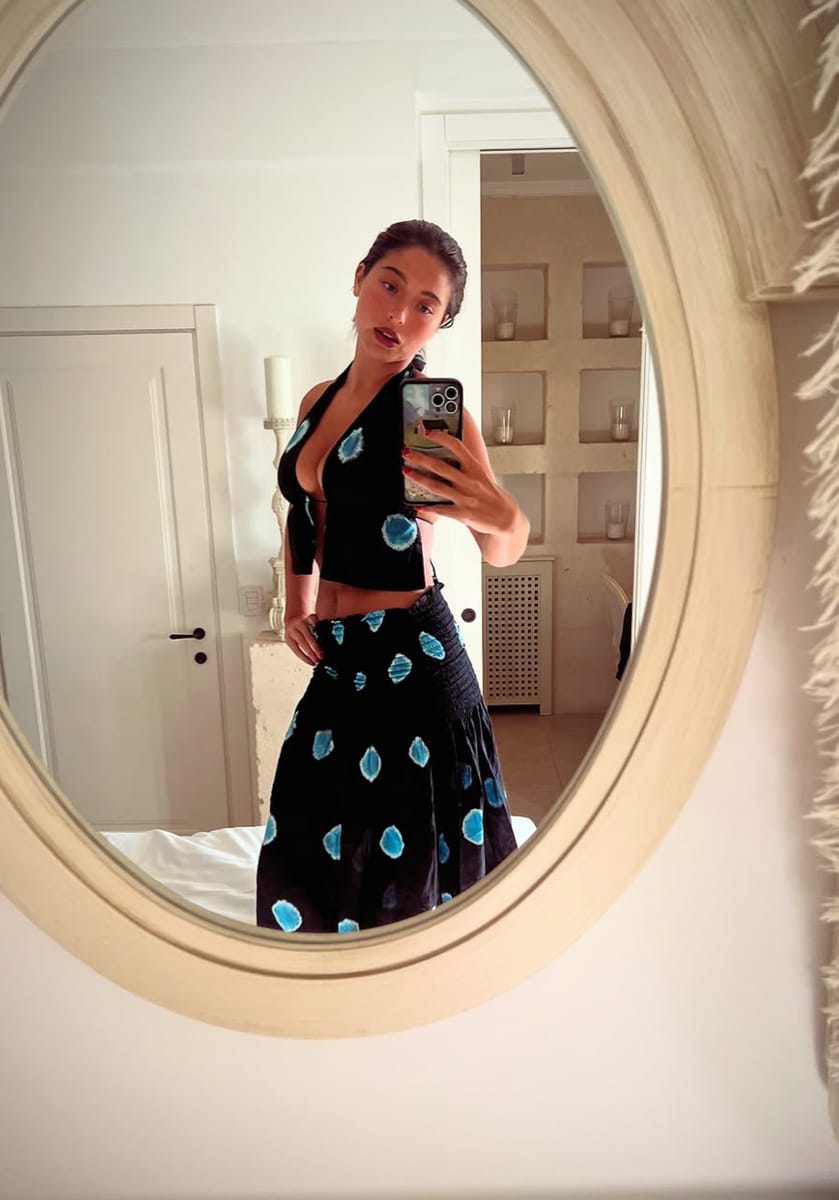 Lola, who splits her time between New York and London while pursuing a music career, also showcased a variety of daytime looks. 