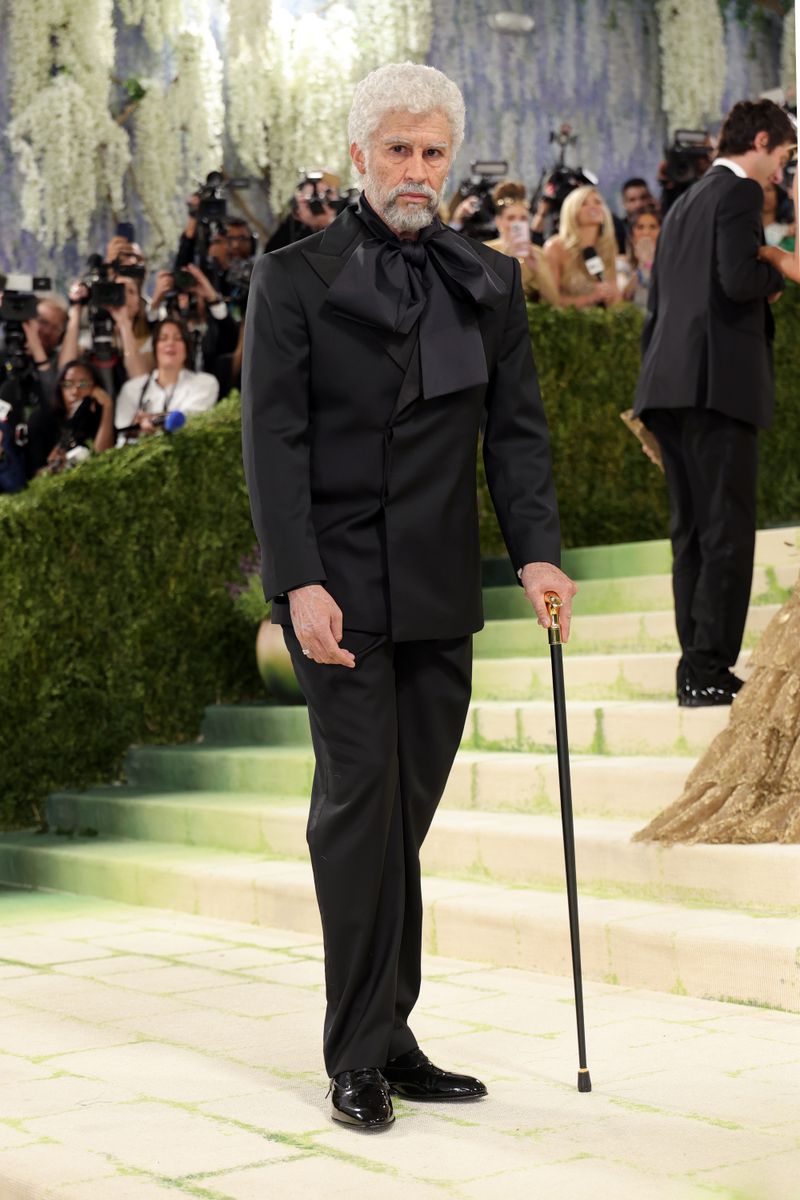 NEW YORK, NEW YORK - MAY 04: Bad Bunny attends the 2026 Met Gala Celebrating "Costume Art" at the Metropolitan Museum of Art on May 04, 2026 in New York City. (Photo by Michael Loccisano/GA/The Hollywood Reporter via Getty Images) 