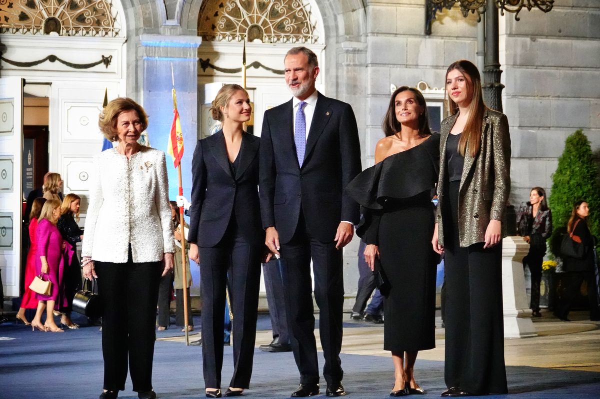 The royal family at the 2024 Princess of Asturias Awards