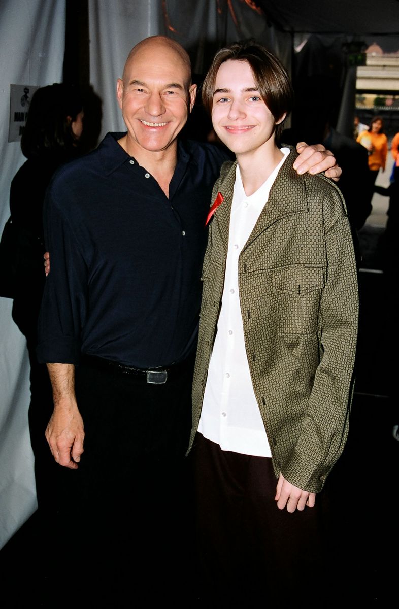 Patrick and Daniel Stewart during 1997 Kid's Choice Awards