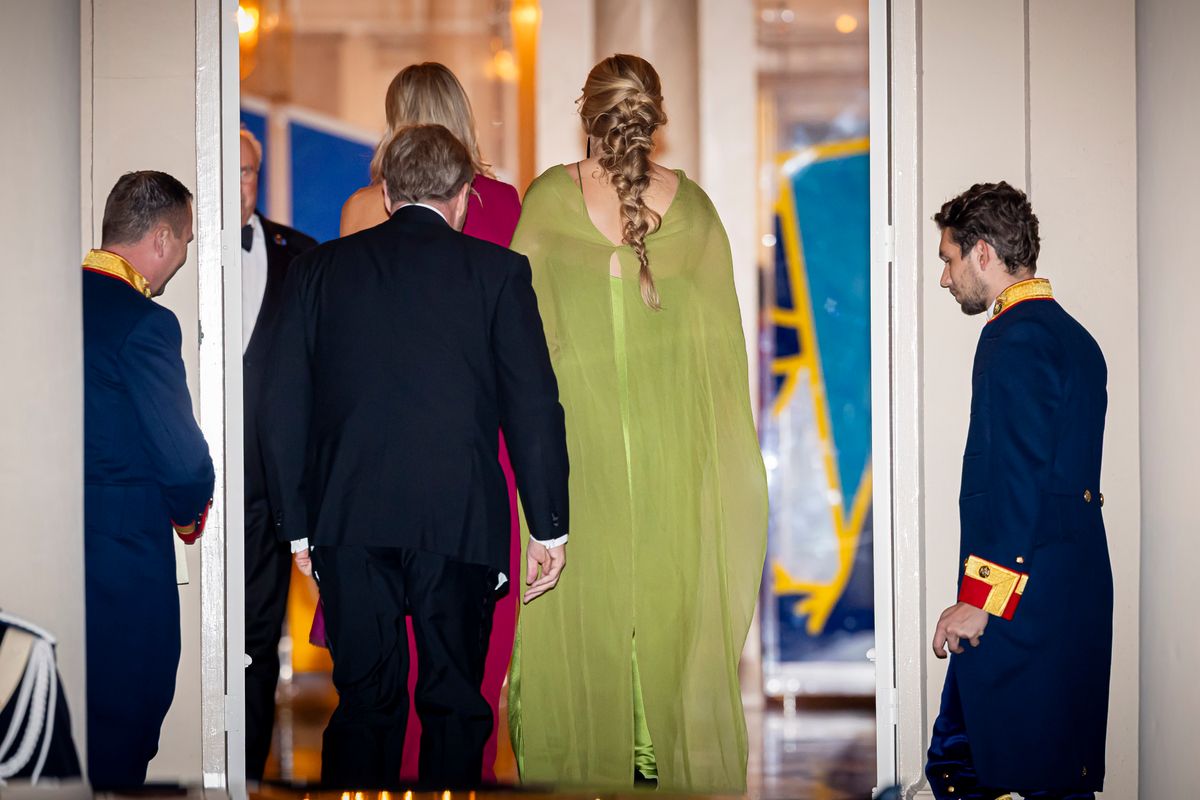 Queen Máxima attended the Council of State dinner at Noordeinde Palace on October 27, 2026.