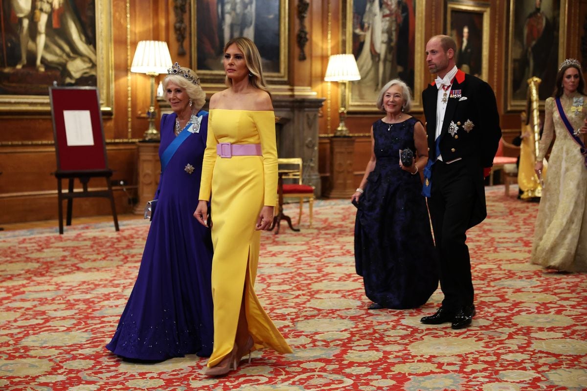 Melania Trump’s fashion moments during UK visit: From country casual to royal elegance