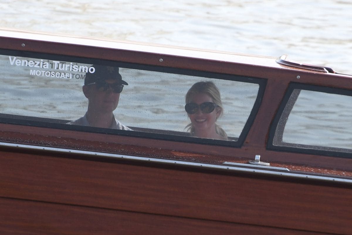 Ivanka Trump arrives at the St Regis Hotel ahead of the wedding of Lauren Sanchez and Jeff Bezos in Venice 