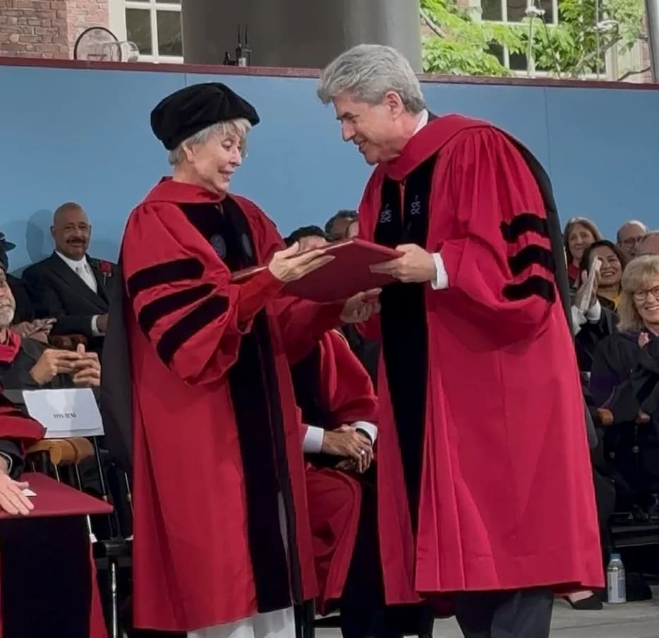 Rita Moreno honored with Honorary Doctorate from Harvard
