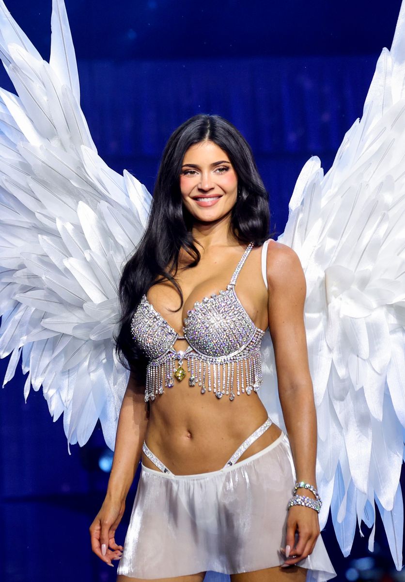 Kylie Jenner walks the runway for the Victoria's Secret Fashion Show 2026