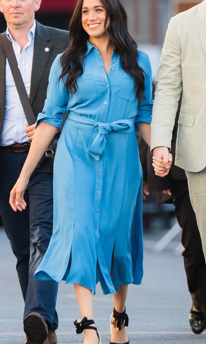 Meghan Markle fashion during royal tour in Africa