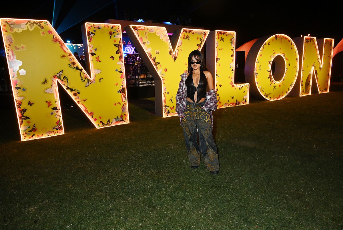 Becky G at the Nylon House event held during the Coachella Music and Arts Festival 