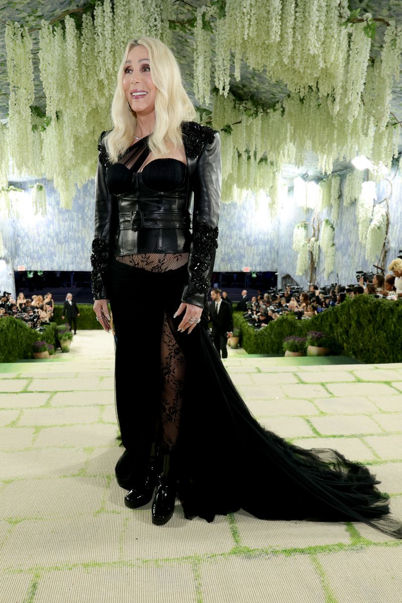 NEW YORK, NEW YORK - MAY 04: Cher attends the 2026 Met Gala celebrating "Costume Art" at the Metropolitan Museum of Art on May 04, 2026 in New York City. (Photo by Kevin Mazur/MG26/Getty Images for The Met Museum/Vogue) 