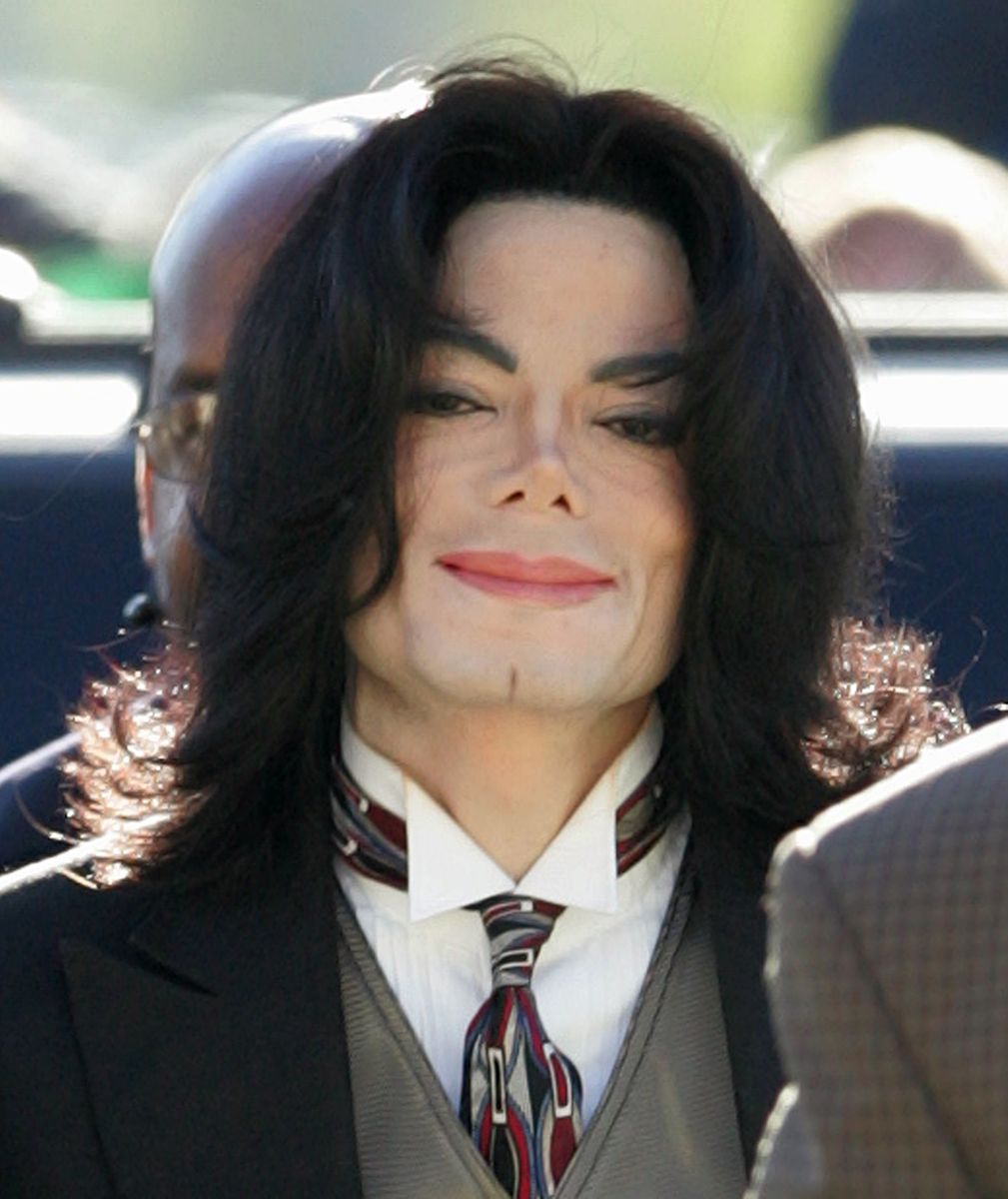 Michael Jackson on April 5, 2005, in Santa Maria, California. 