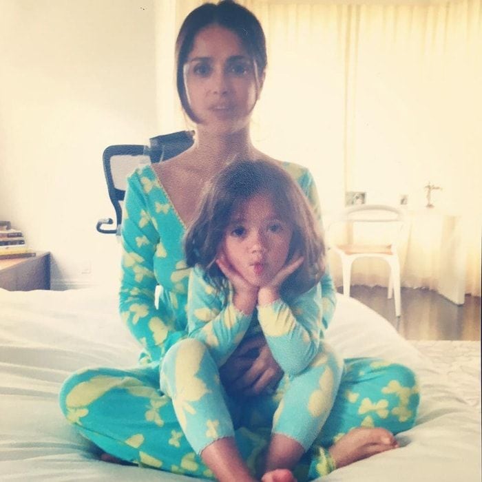 Salma Hayek and Valentina Paloma