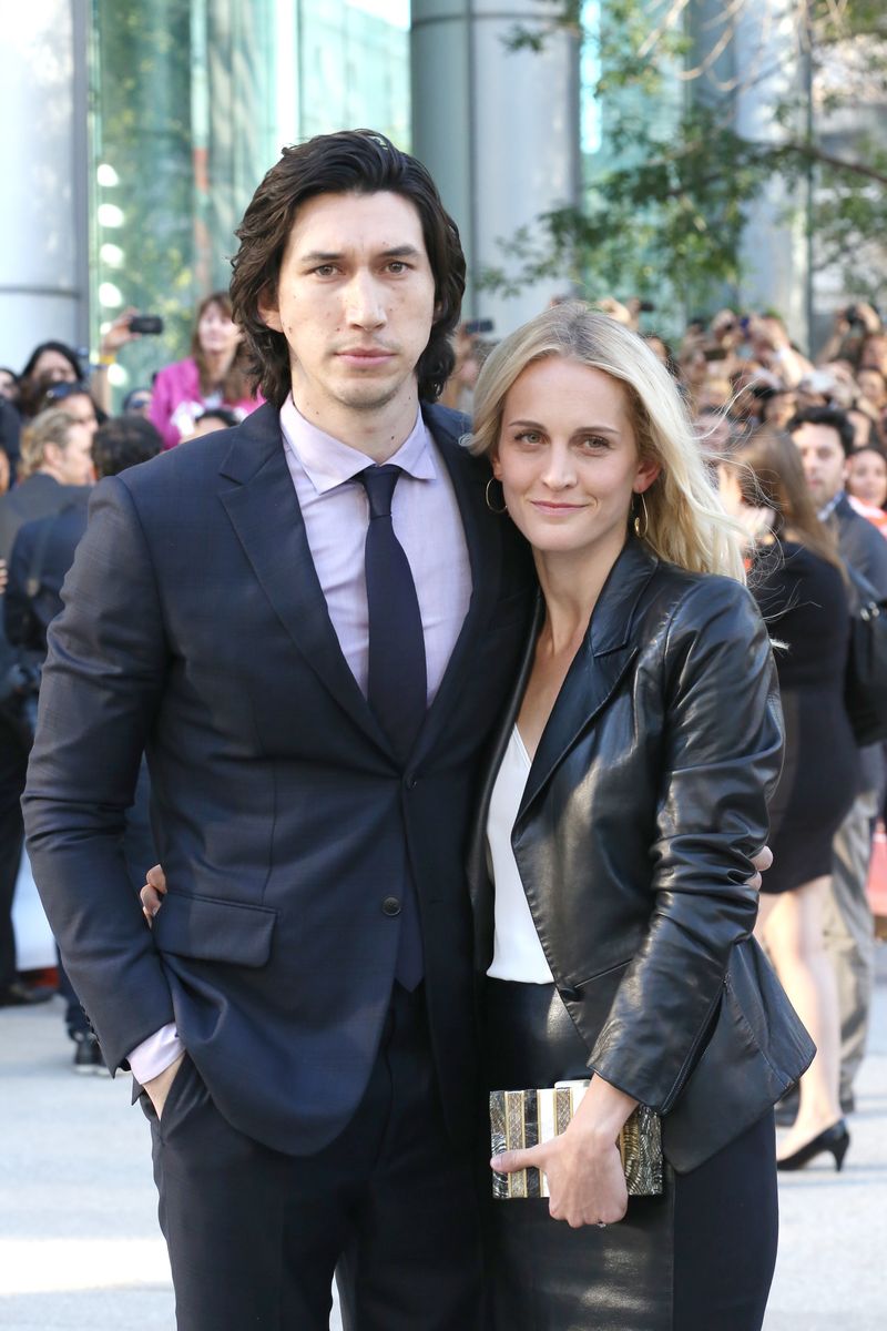 Adam Driver and wife Joanne Tucker at the 'This Is Where I Leave You' red carpet arrivals during the 2014 Toronto International Film Festival