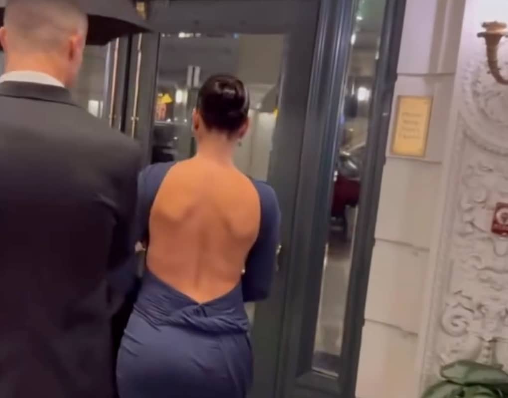 Georgina shared footage from the evening, documenting the unforgettable moment. 