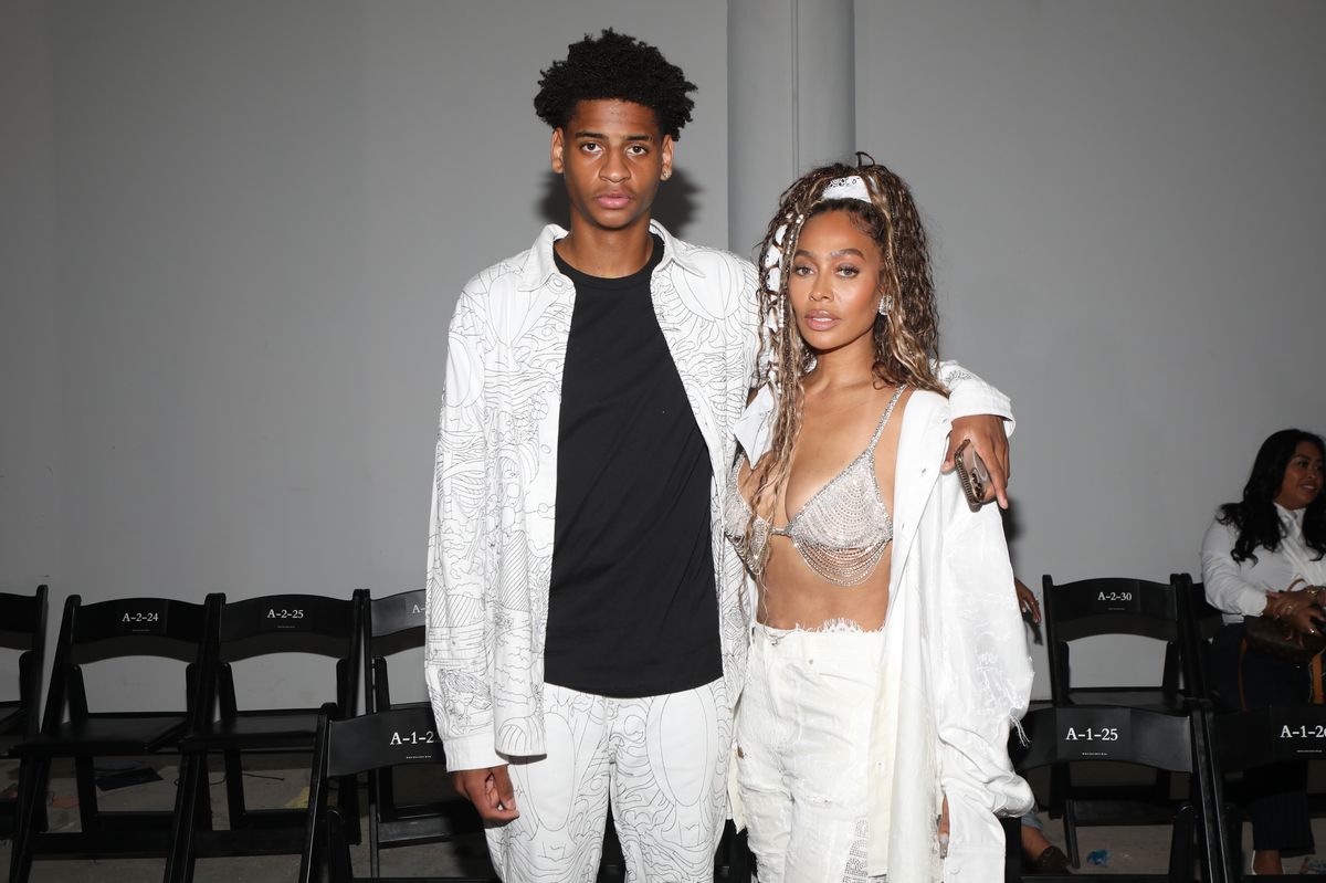 Kiyan Carmelo Anthony and LaLa Anthony.