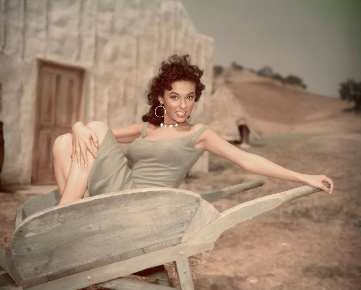 Rita Moreno EGOT winner (Emmy, Golden Globes, Oscar and Tony Awards) poses for portrait circa 1956. 