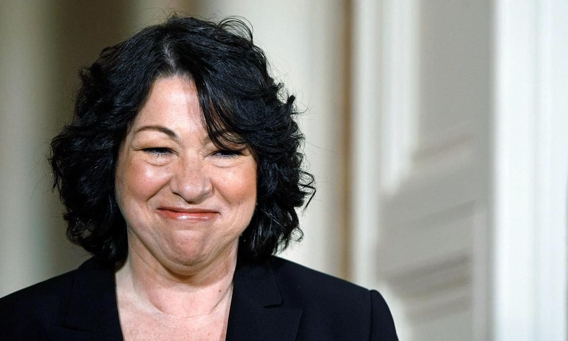Federal Judge Sonia Sotomayor stands as she is named by U.S. President Barack Obama as his choice to replace retiring Justice David Souter on the Supreme Court