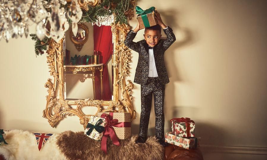 Boy holiday tux