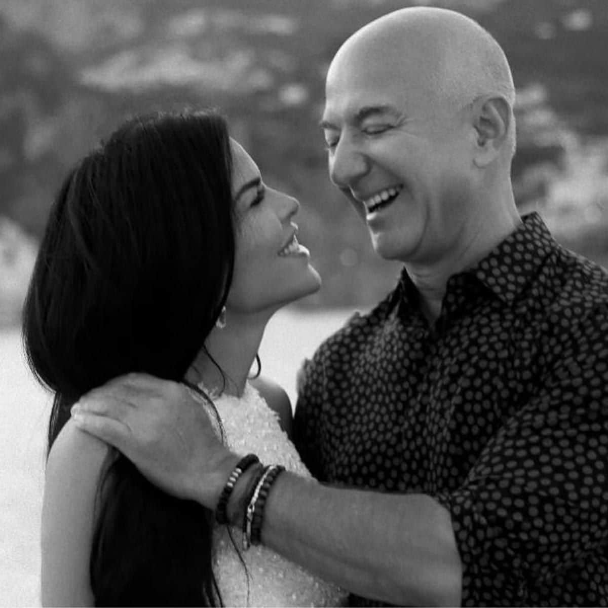 Lauren Sanchez y Jeff Bezos