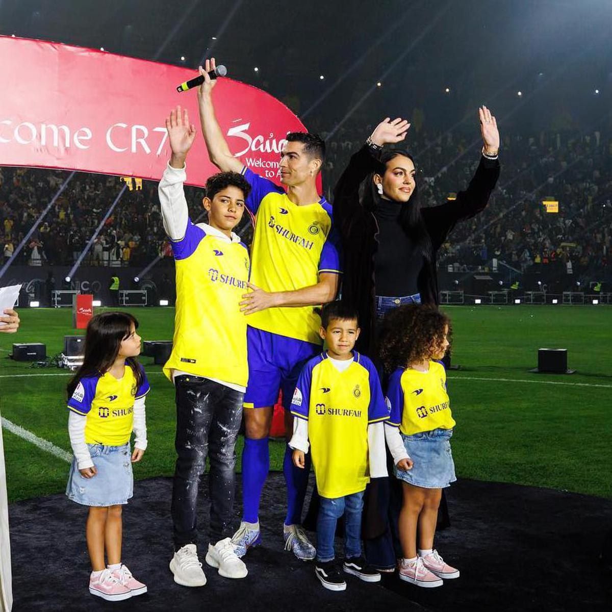 Cristiano Ronaldo and his family now live in Saudi Arabia