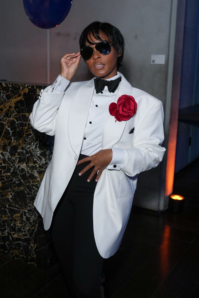 Janelle Monae at AMC Networks 2025 Upfront at Spring Studios on April 09, 2025 in New York, New York. (Photo by John Nacion/Variety via Getty Images)