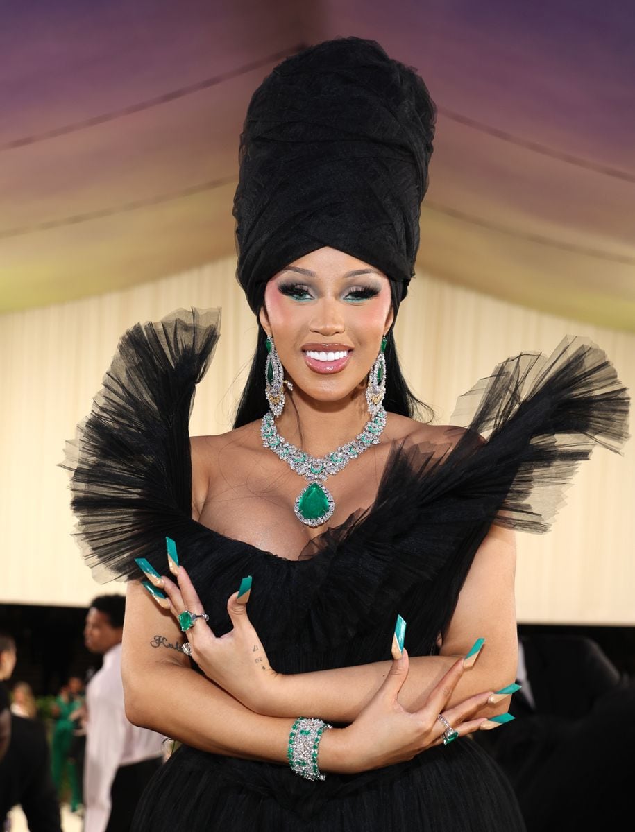 Met Gala nail designs: Cardi B