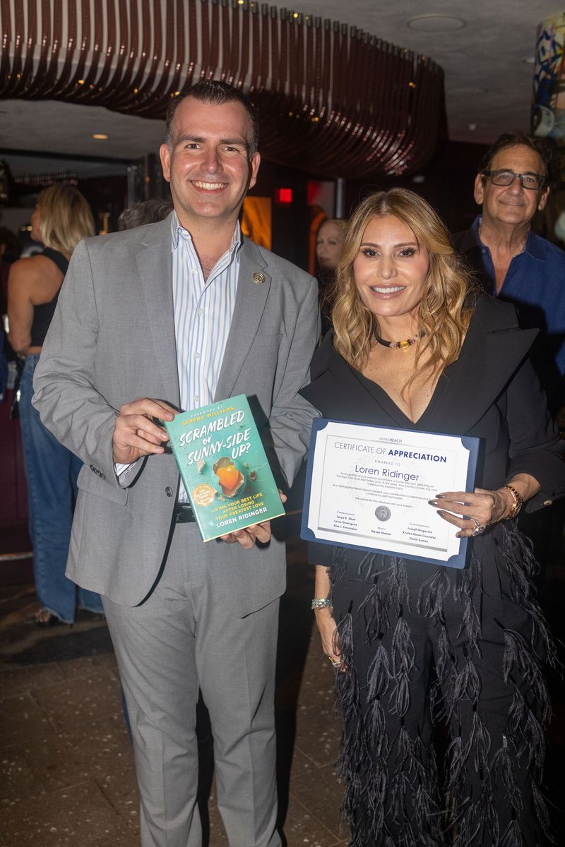 Alejandro Sanz and Candela Marquez light up Miami at friend Loren Ridinger’s book launch