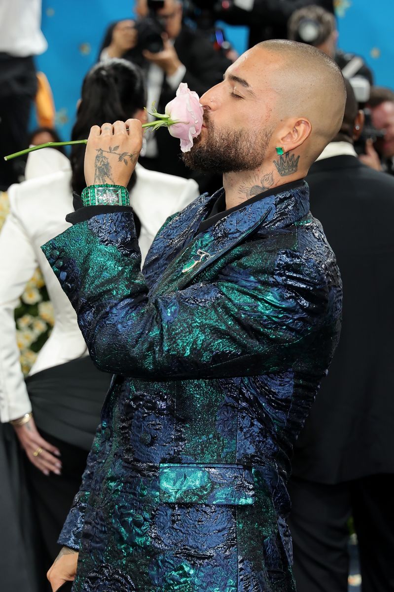  Maluma attends the 2025 Met Gala 