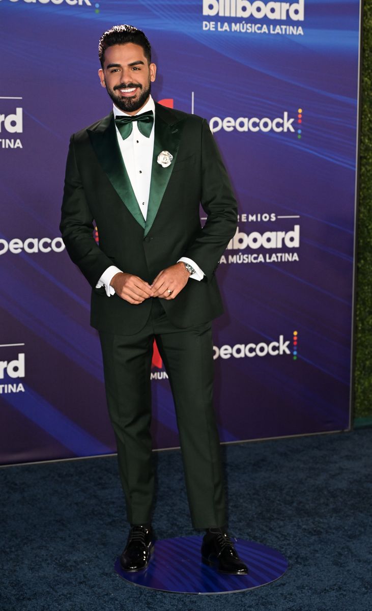 Carlos Adyan at the 2025 Billboard Latin Music Awards held at The Fillmore Miami Beach on October 23, 2025 in Miami Beach, Florida. (Photo by Gustavo Caballero/Billboard via Getty Images) 