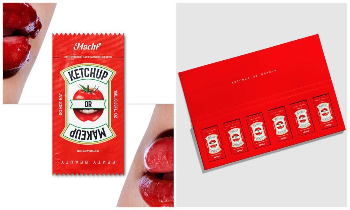 Rihanna’s Fenty Beauty and art collective MSCHF dropped a collaboration that could be ‘ketchup or makeup’