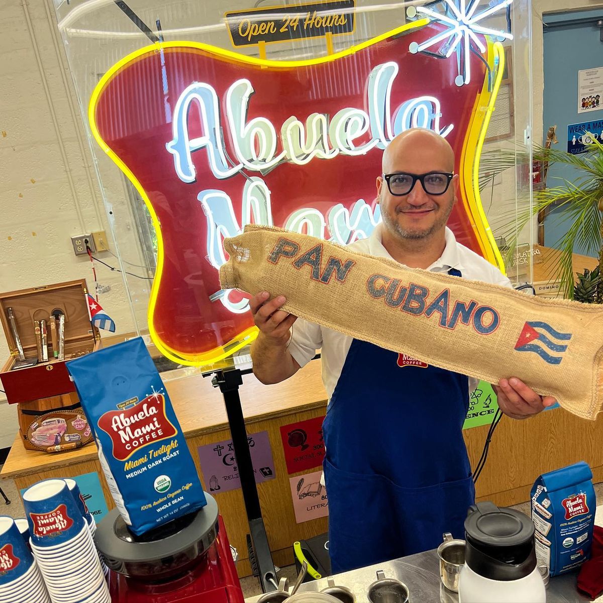 Humberto Valdes turned his longing for home and Miami's Cuban flavors into Abuela Mami Coffee