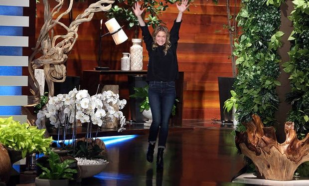 Renee kept mum and doesn't even know who the father of her baby is in the movie.
<br>
Photo: Michael Rozman/Warner Bros.