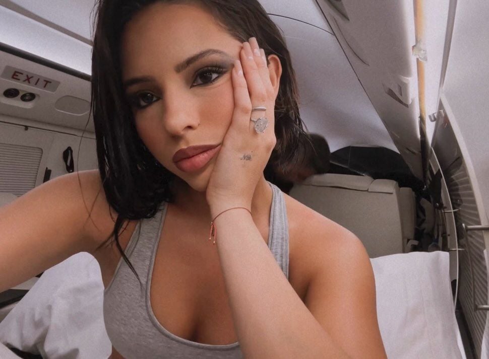 In a recent post, Angela showed off her impressive engagement ring