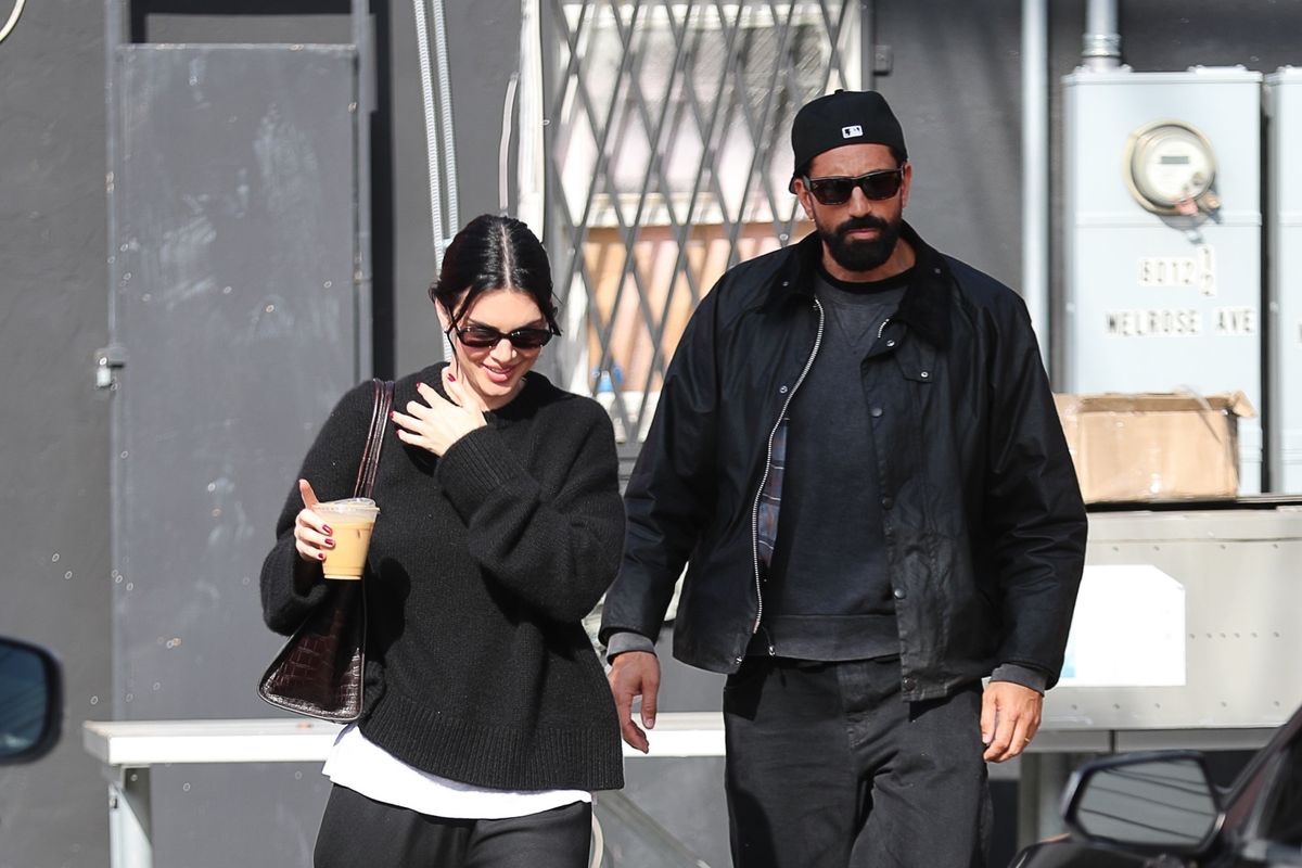 Kendall was all smiles