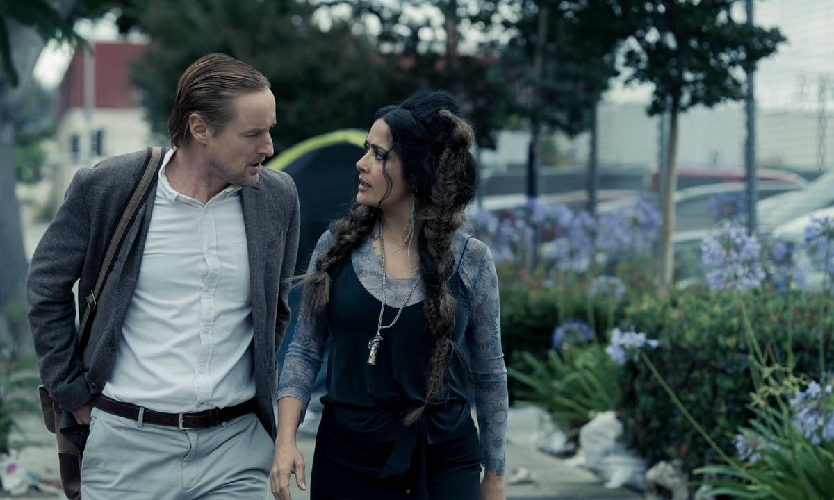 Salma Hayek and Owen Wilson star in BLISS Photo: Hilary Bronwyn Gayle/Amazon Studios