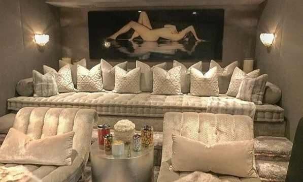 Khloe Kardashian's living space
