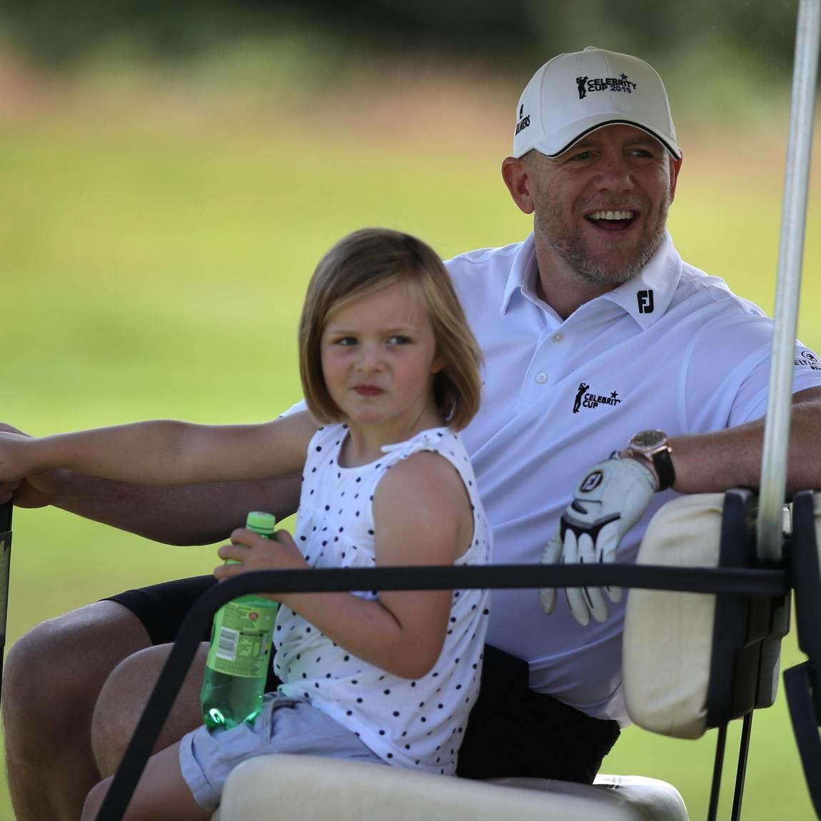 The former rugby player’s oldest daughter Mia returned to school on June 2