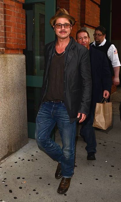 Brad Pitt said his son Maddox was a great resource for the film.