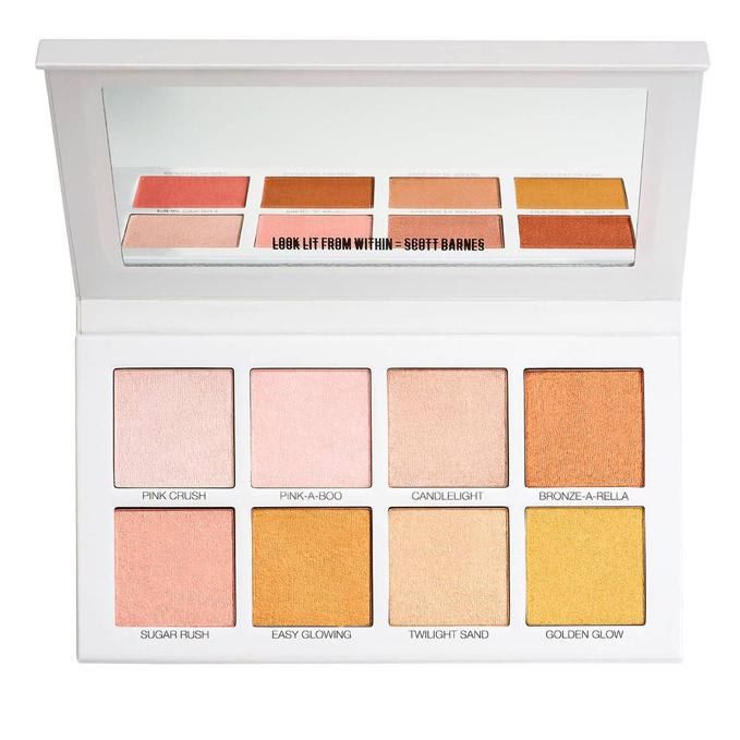 Scott Barnes Glowy & Showy Highlighter palette