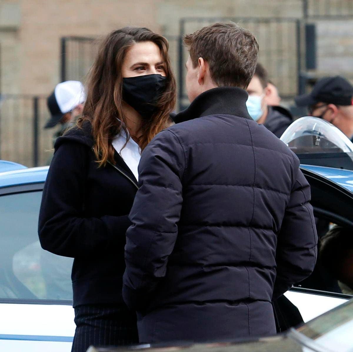 Rome Tom Cruise on the set of Mission Impossible 7